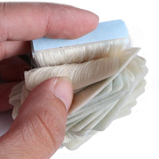 Blonde Straight Tape-in Hair Extensions