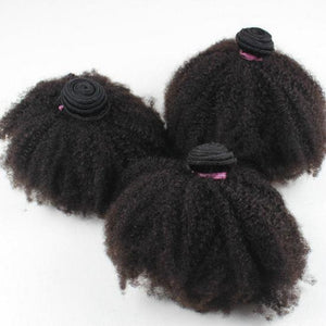 Afro Kinky Coily Clip-in Hair Extensions.