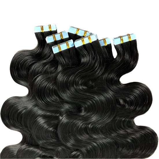 Body Wave Tape-in Hair Extensions.
