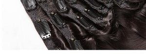 Body Wavy Clip-in Hair Extensions.