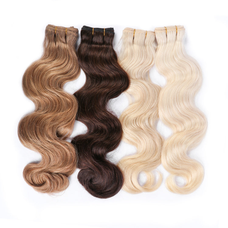 Body Wavy Micro-link Hair Extensions.