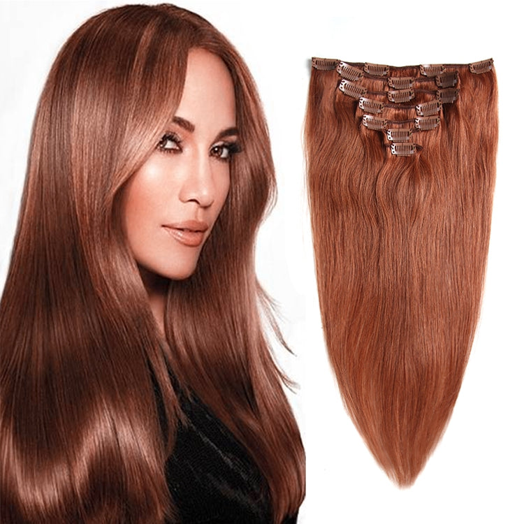 Straight Clip-in Hair Extensions.