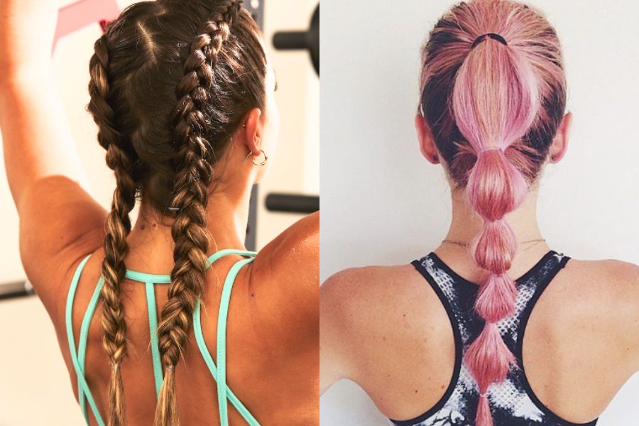 workout hairstyles