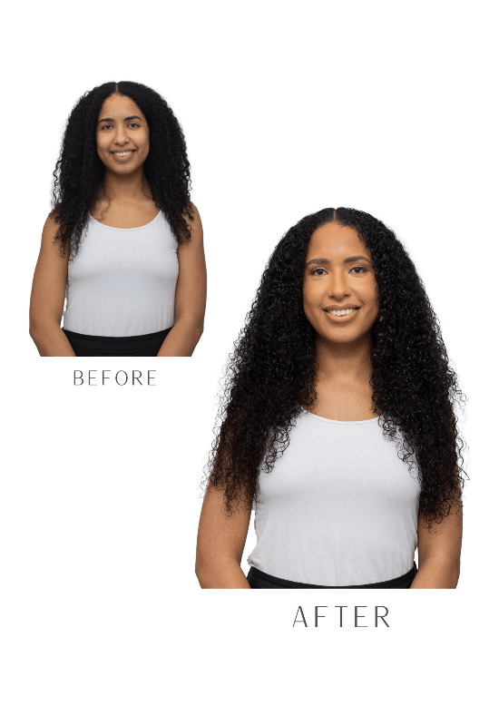 Deep Curly Micro-link Hair Extensions