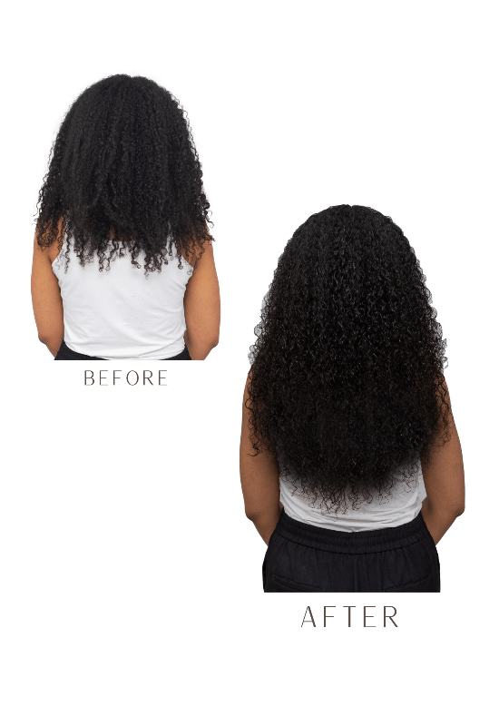 Deep Curly Micro-link Hair Extensions