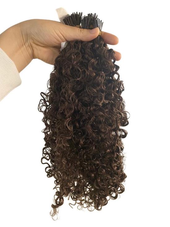 Deep Curly Micro Ring Hair Extensions - Livicor Hair