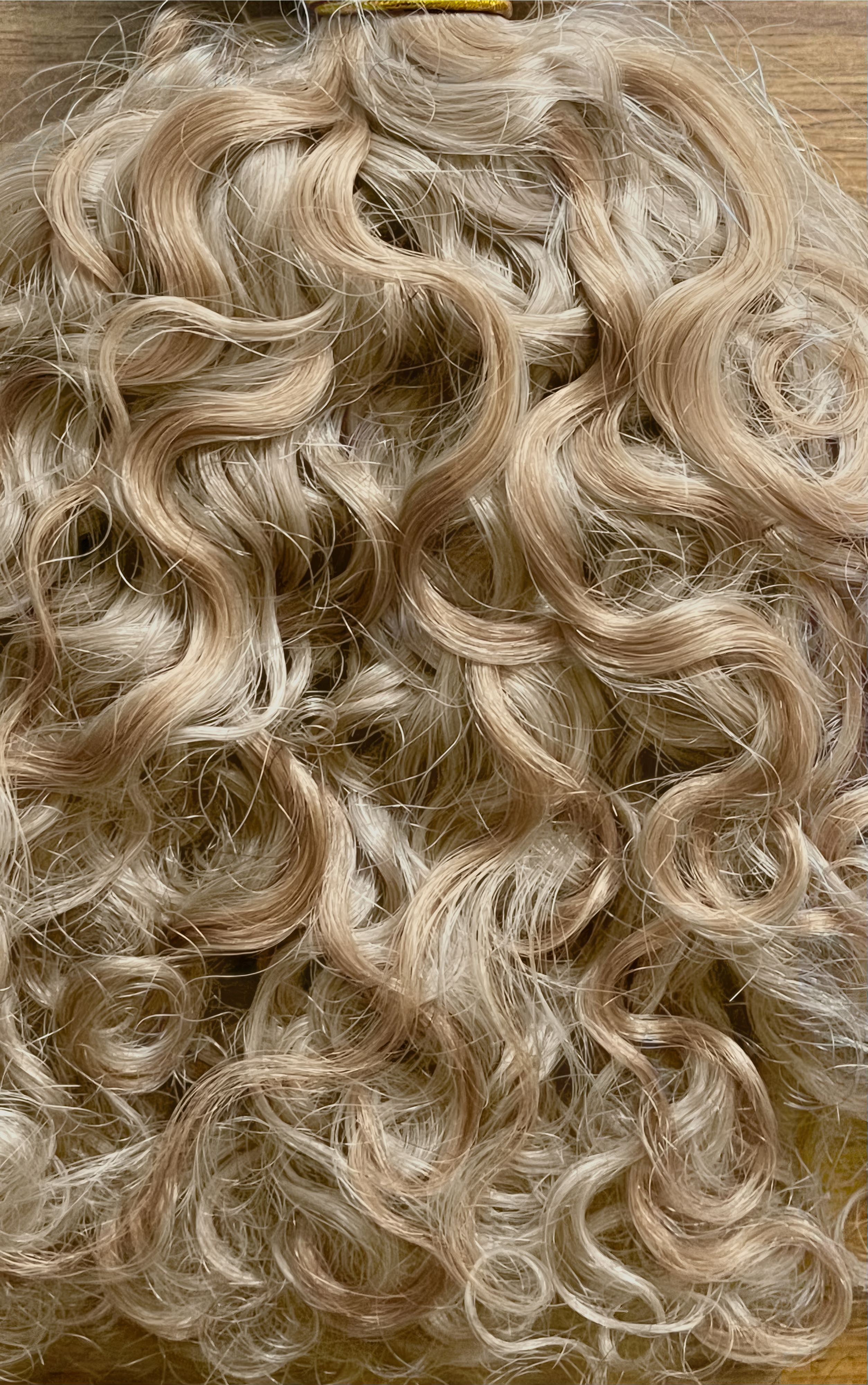 Deep Curly Tape-In Hair Extensions (Light Colours