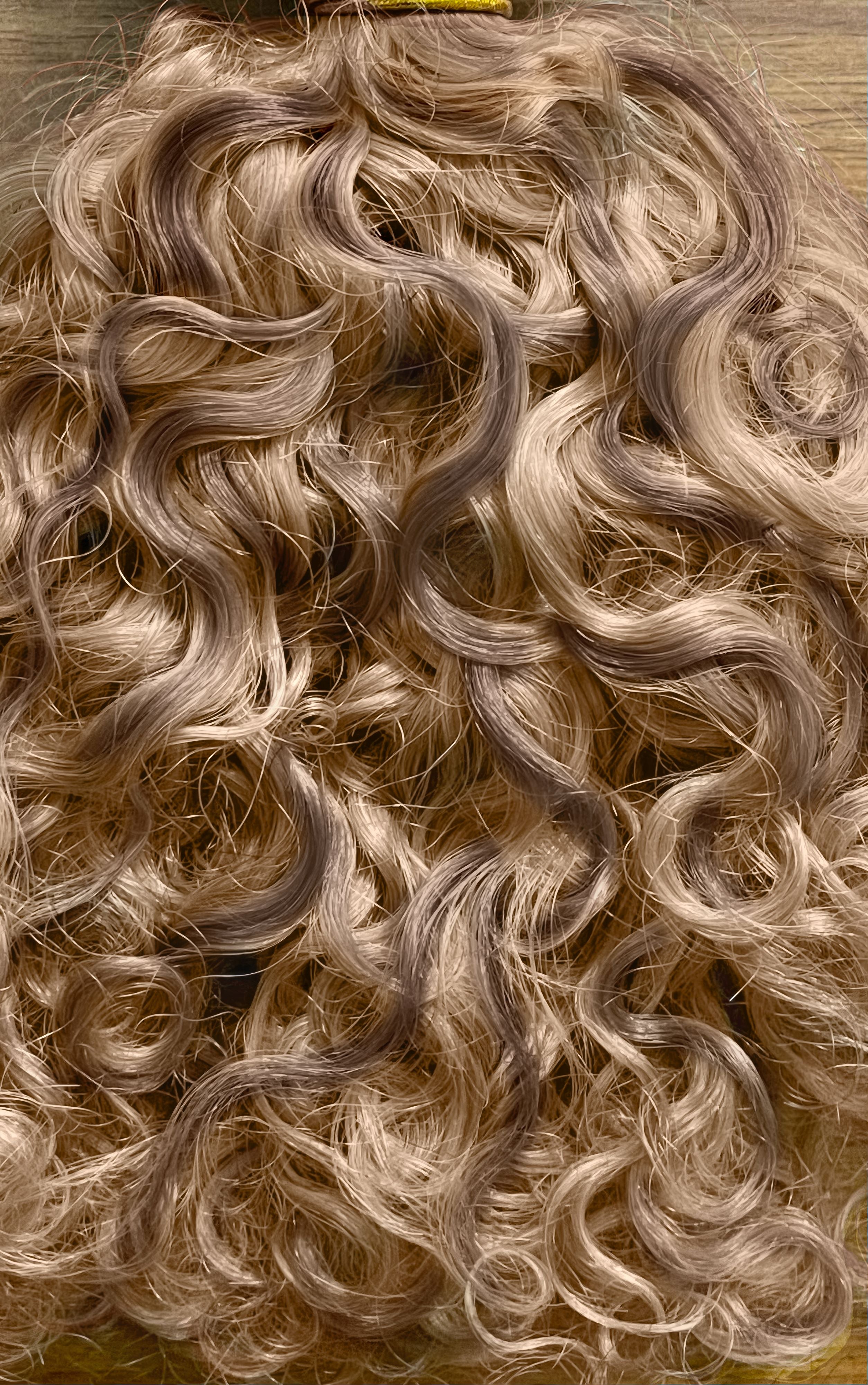 Deep Curly Tape-In Hair Extensions (Light Colours