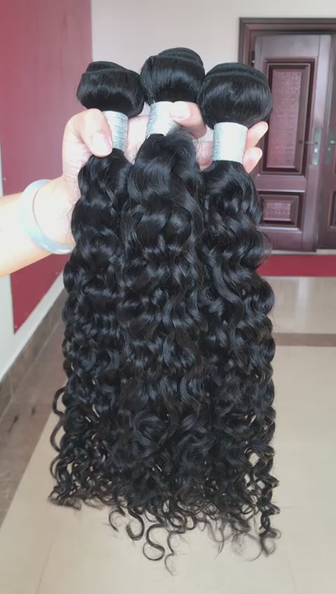 Natural Waves Human Hair Wefts