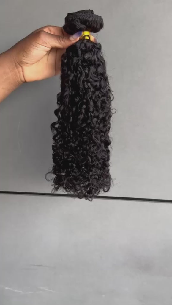 Deep Curly Clip-in hair extensions