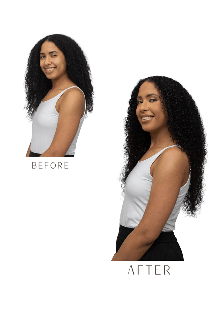 Deep Curly Micro-link Hair Extensions