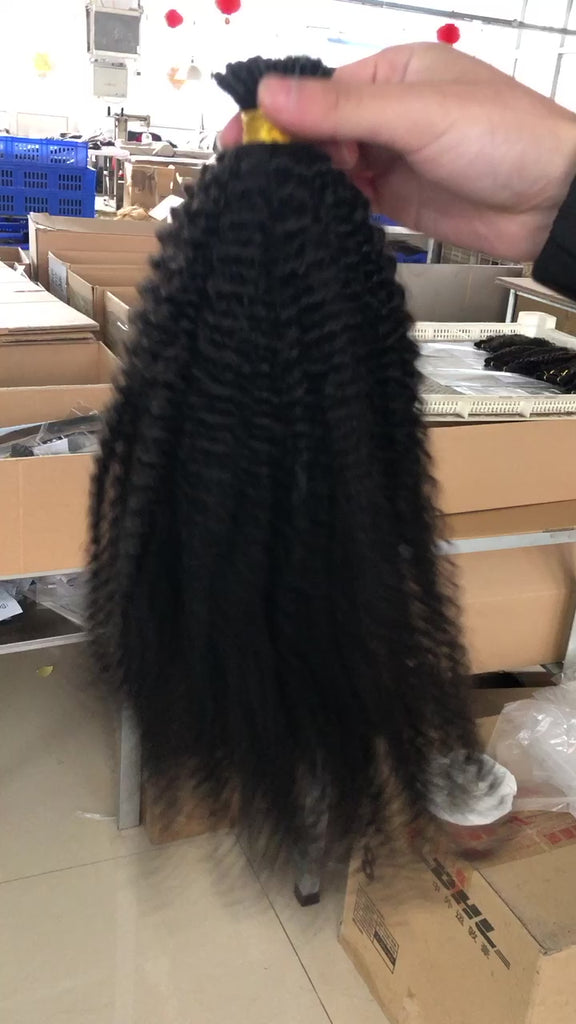 Afro kinky curly (4A) tape-in hair extensions