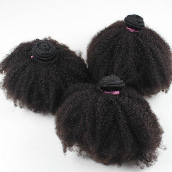 Afro Kinky Coily Clip-in Hair Extensions.