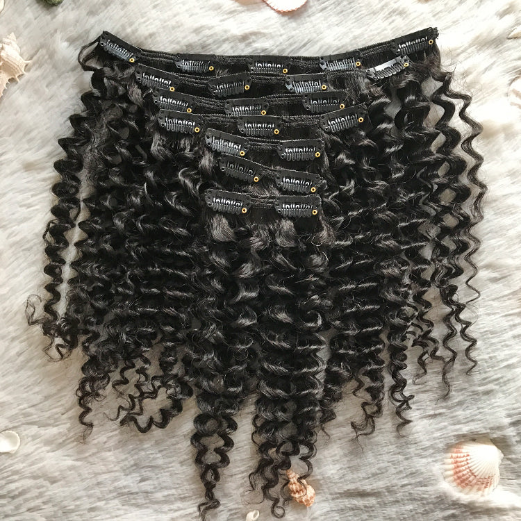 Kinky Curly Clip-in Hair Extensions