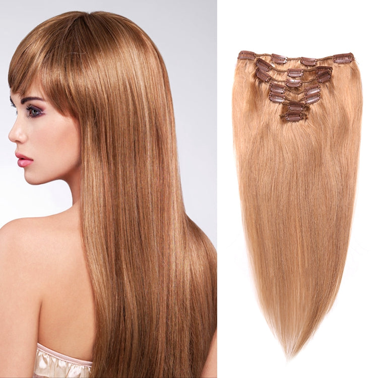 Straight Clip-in Hair Extensions.