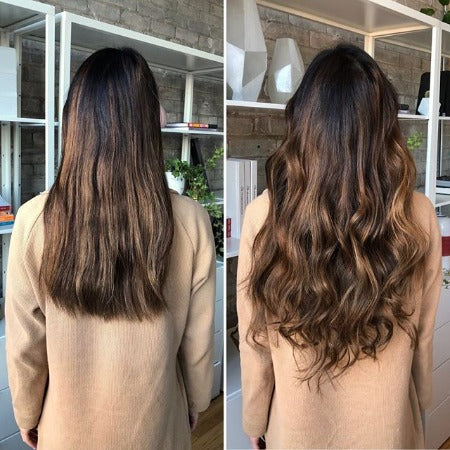 Body Wavy Micro-link Hair Extensions.