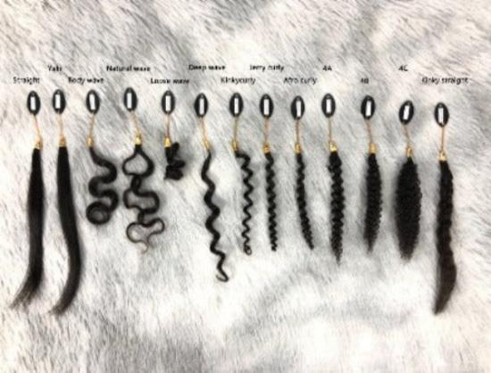 Hair extensions Samples