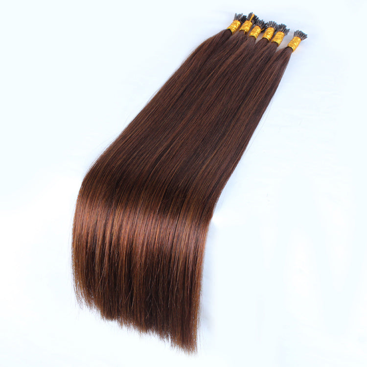 Straight Micro-link Hair Extensions.