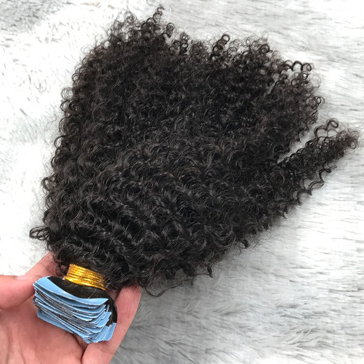 Afro Curly Tape-in Hair Extensions