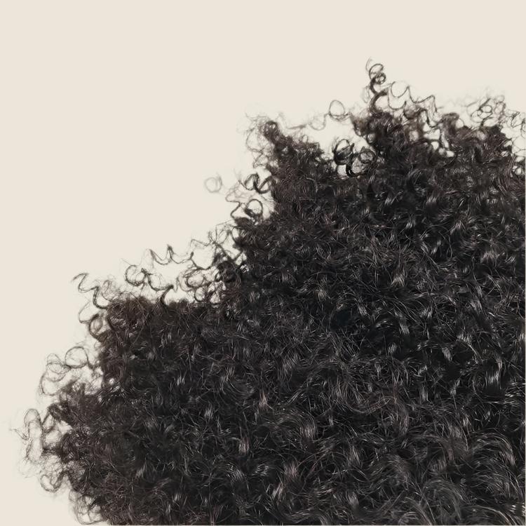 Afro curly tape-in hair extensions