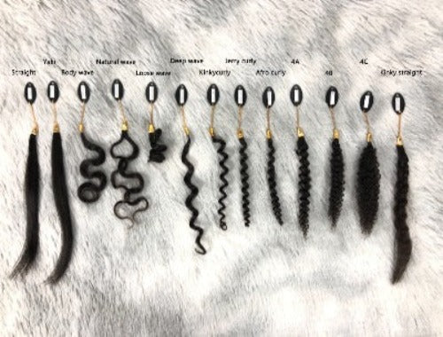 Hair extensions Samples